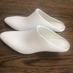 Vince open back booties